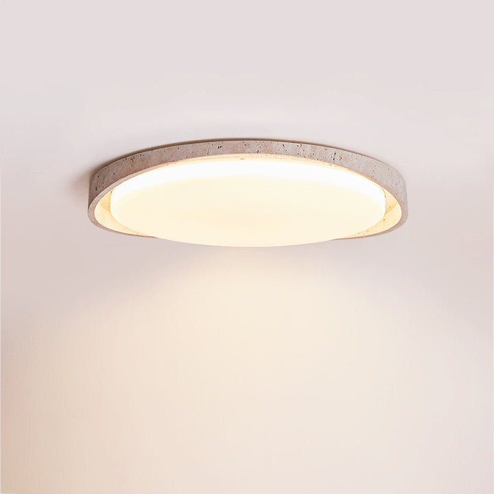 Elegant Vintage Stone Ceiling Lamp 2