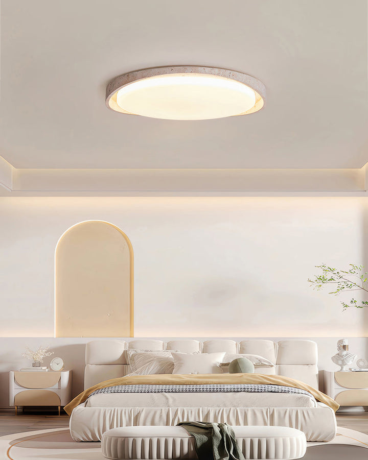 Elegant Vintage Stone Ceiling Lamp 6