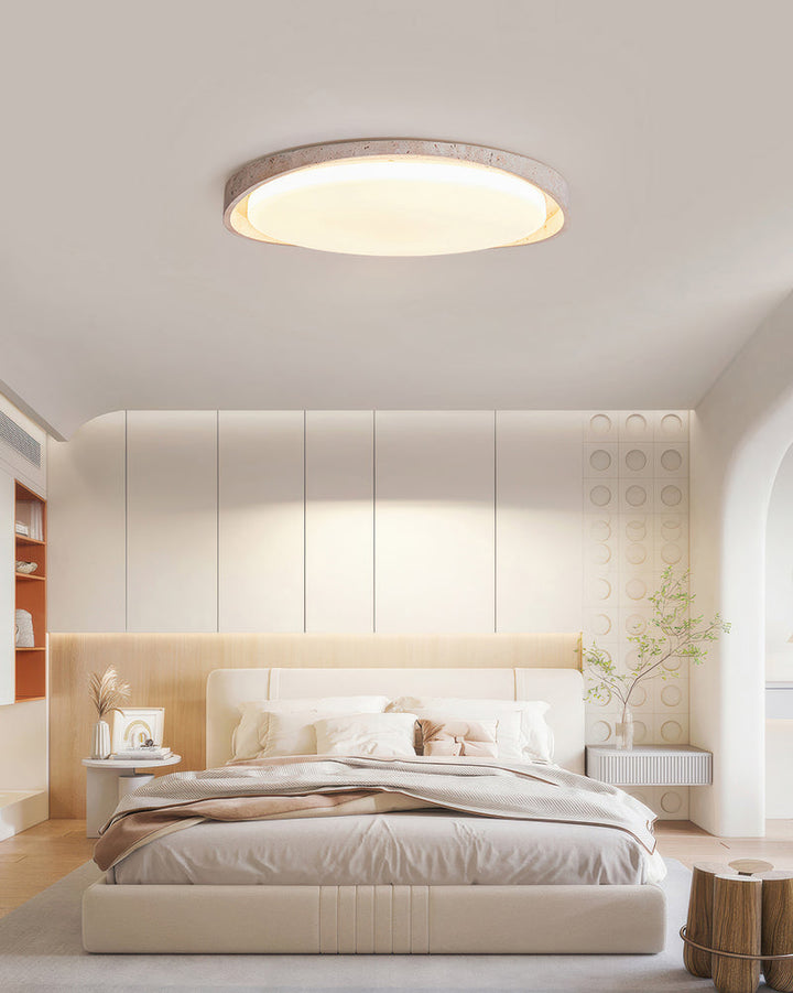 Elegant Vintage Stone Ceiling Lamp 8