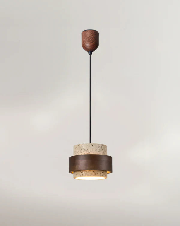 Mash Retro Stone Wabi-Sabi Pendant Light 11