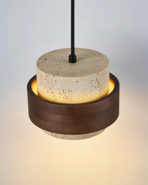 Mash Retro Stone Wabi-Sabi Pendant Light 9