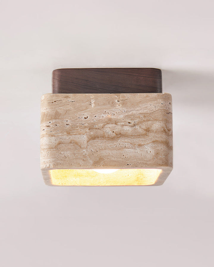 Vintage Nordic Stone Light Fixture 9